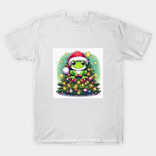 Santa Frog T-Shirt